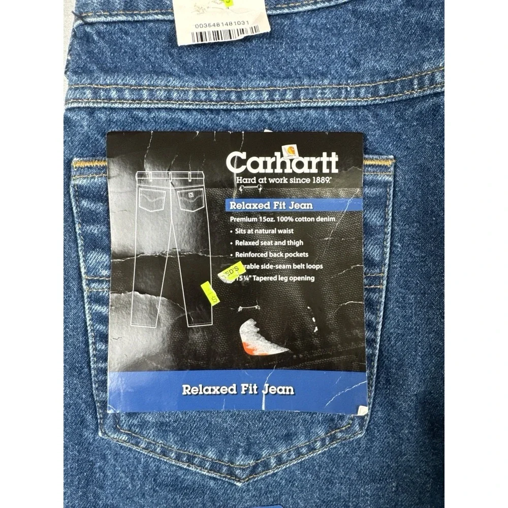 Carhartt B17 DST Relaxed Fit Tapered Leg Jeans 28x30 NWT 2008 Darkstone